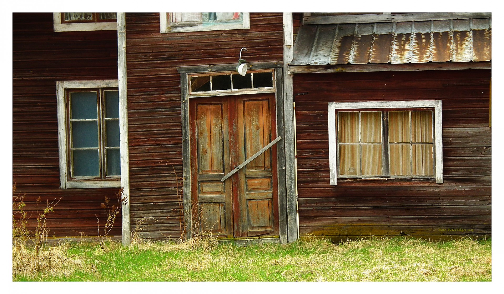 Old swedish wooden house
