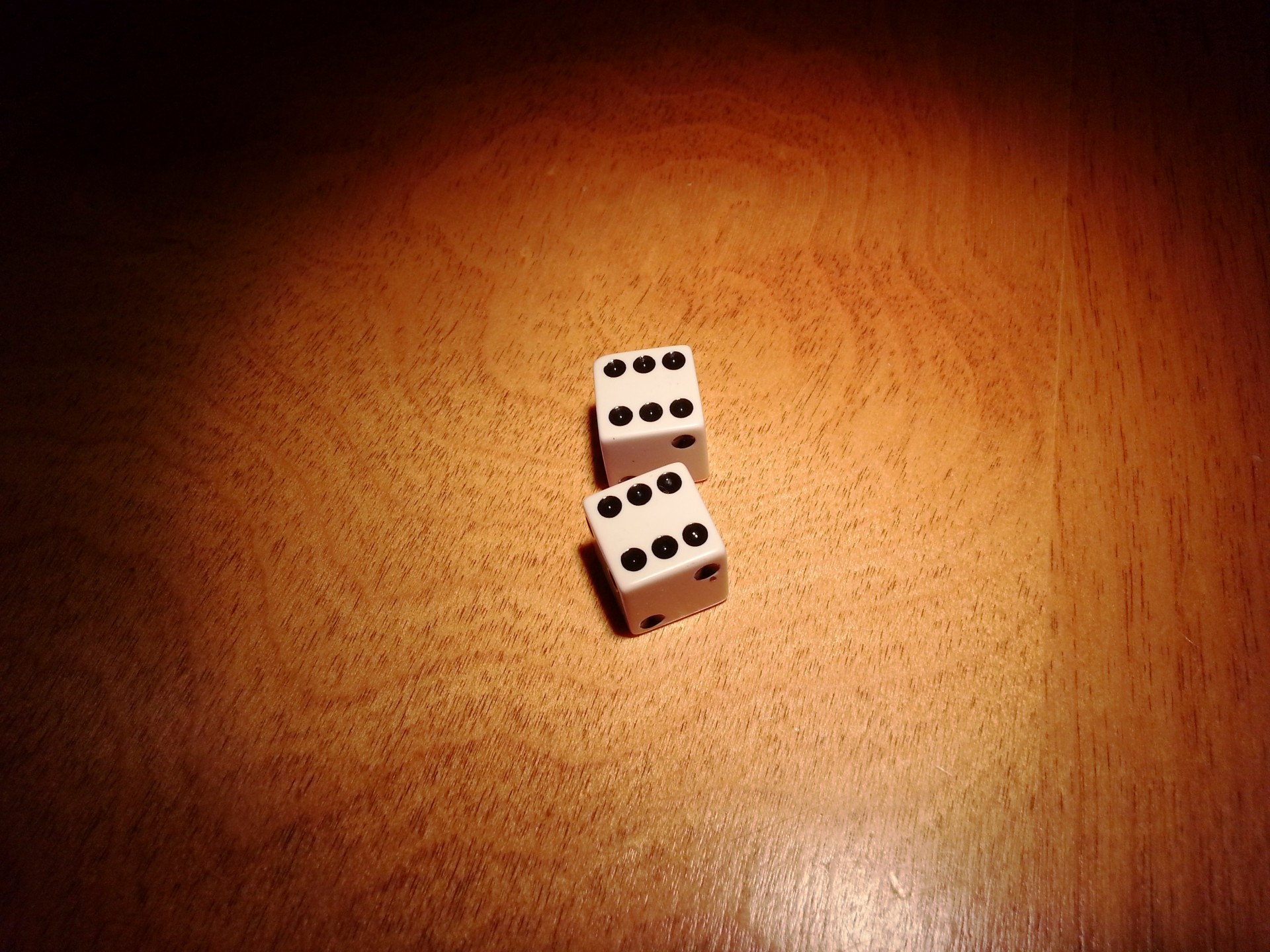 Dice with double sixes