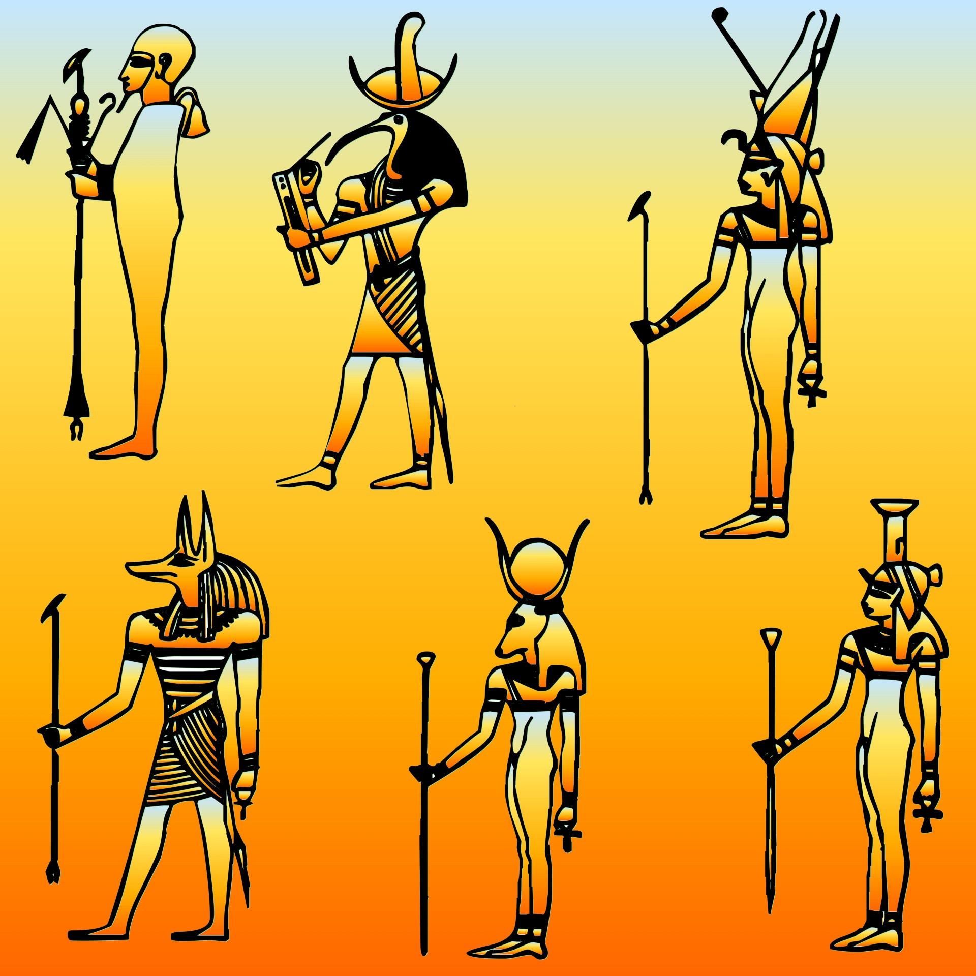 Egyptian Gods 4