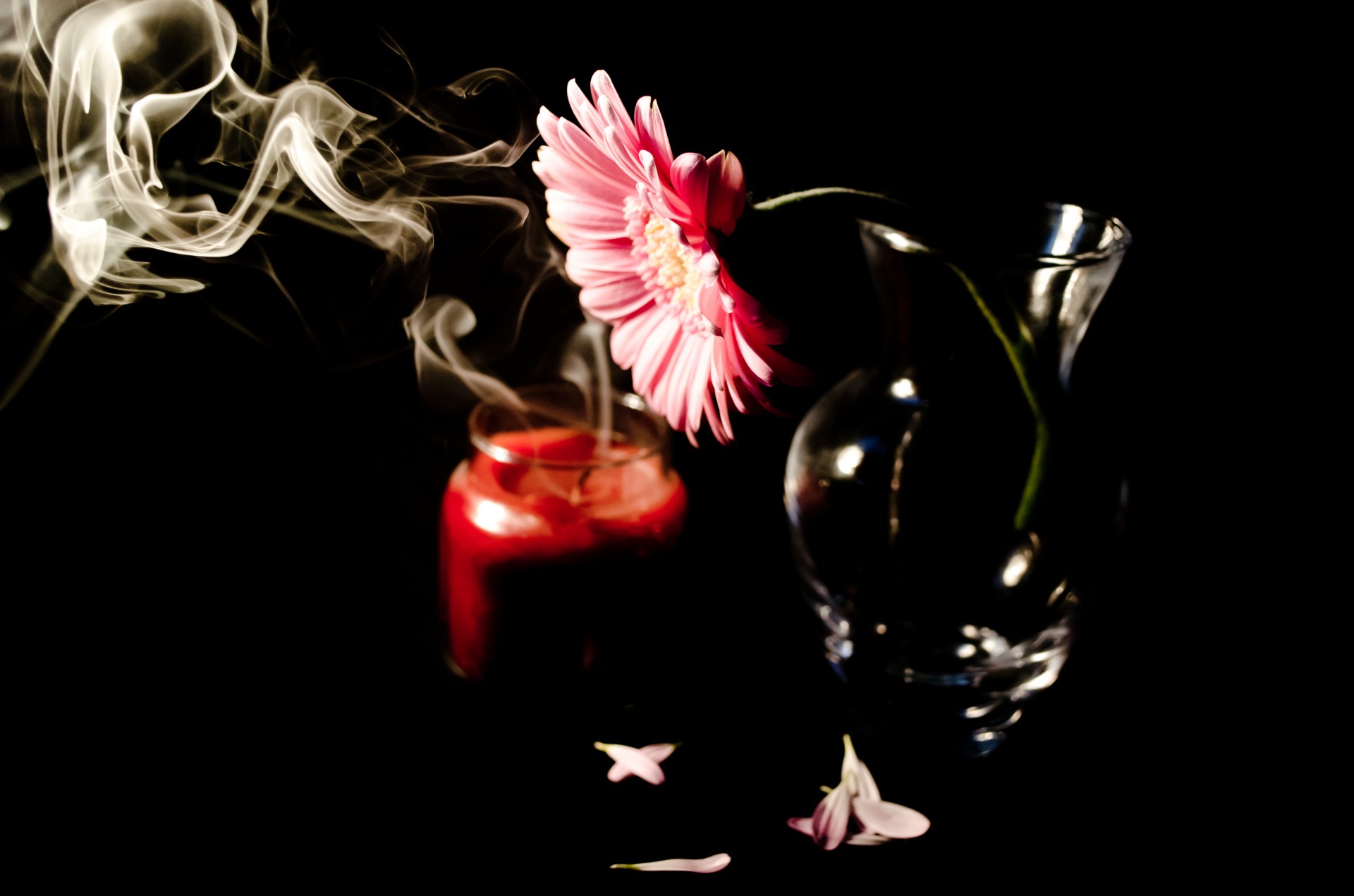 Flower And Candle