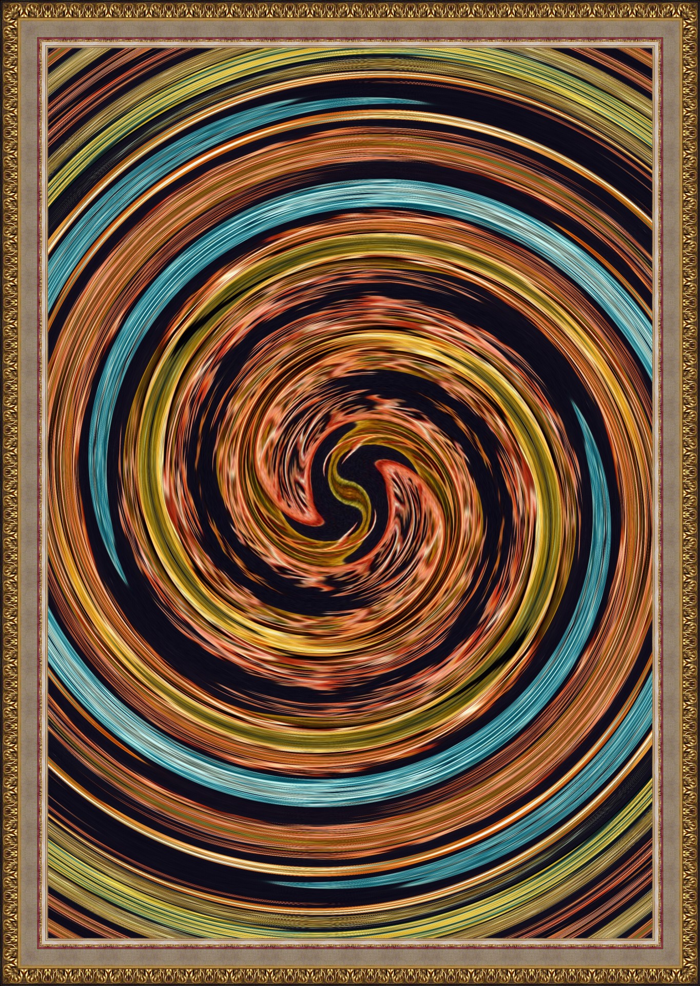 Framed Twisted Colors