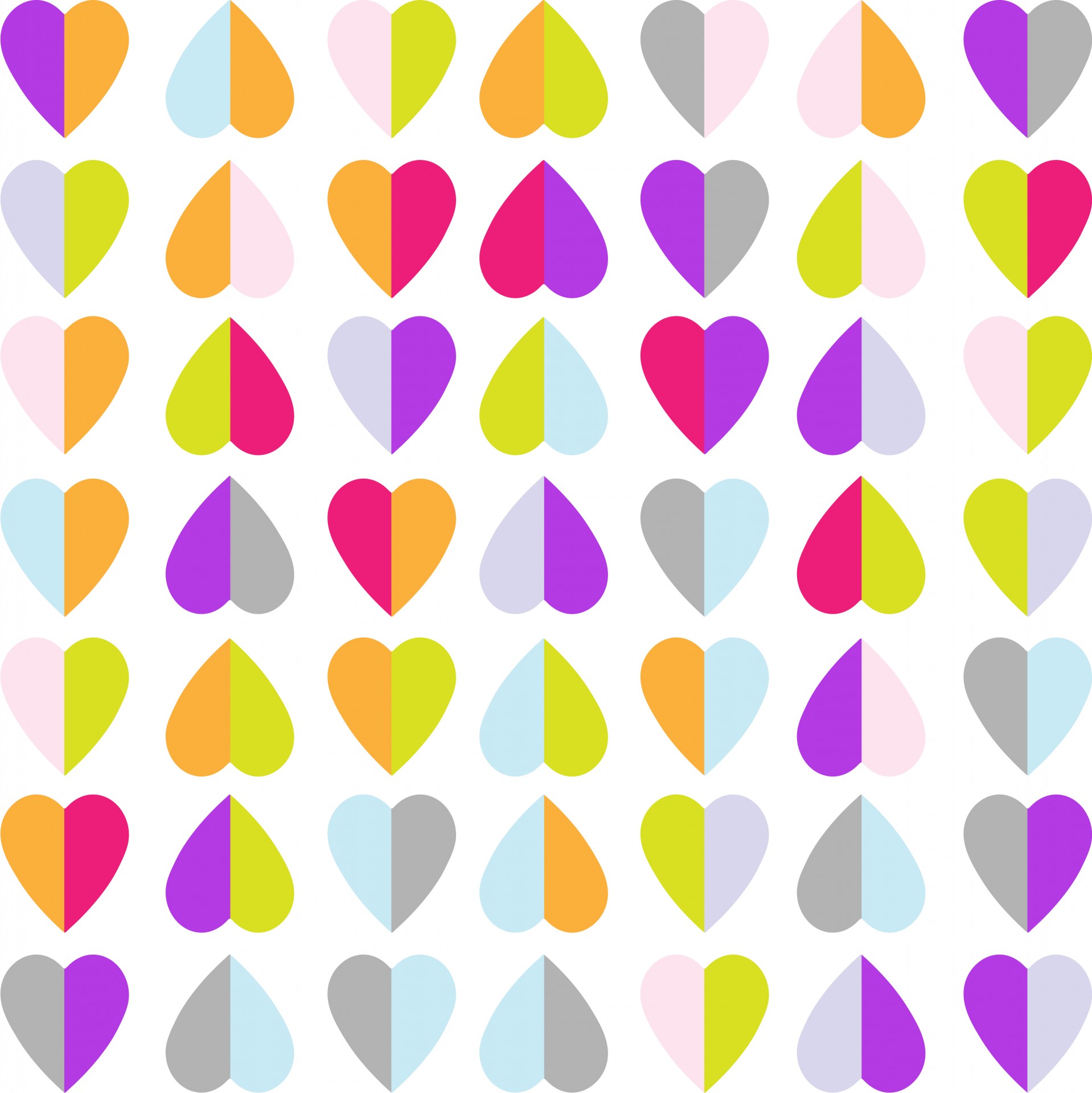 Hearts Wallpaper Background