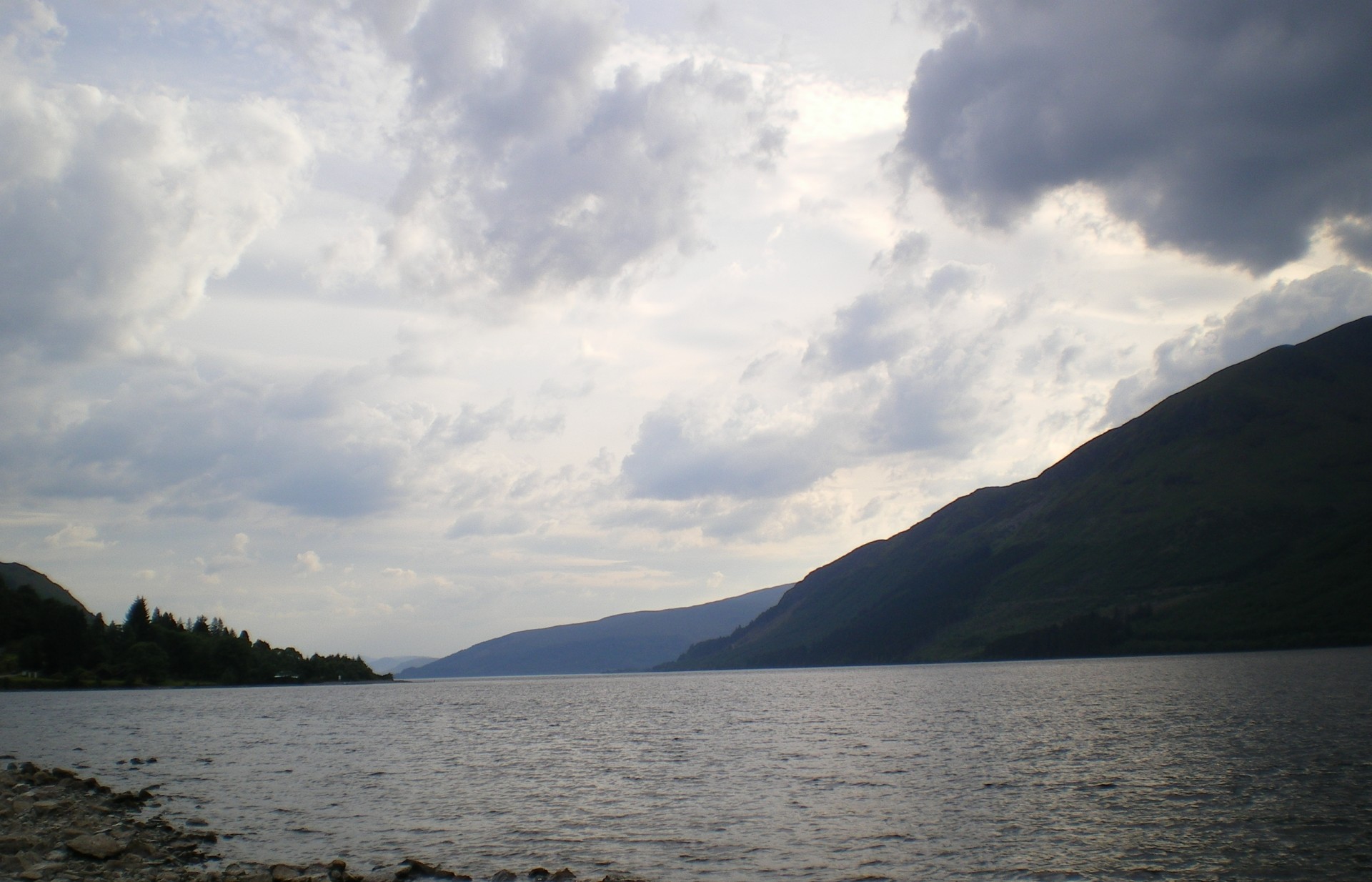 Loch Lochy (Scottish Gaelic, Loch Lochaidh) is a large freshwater loch in Lochaber, Highland, Scotland.