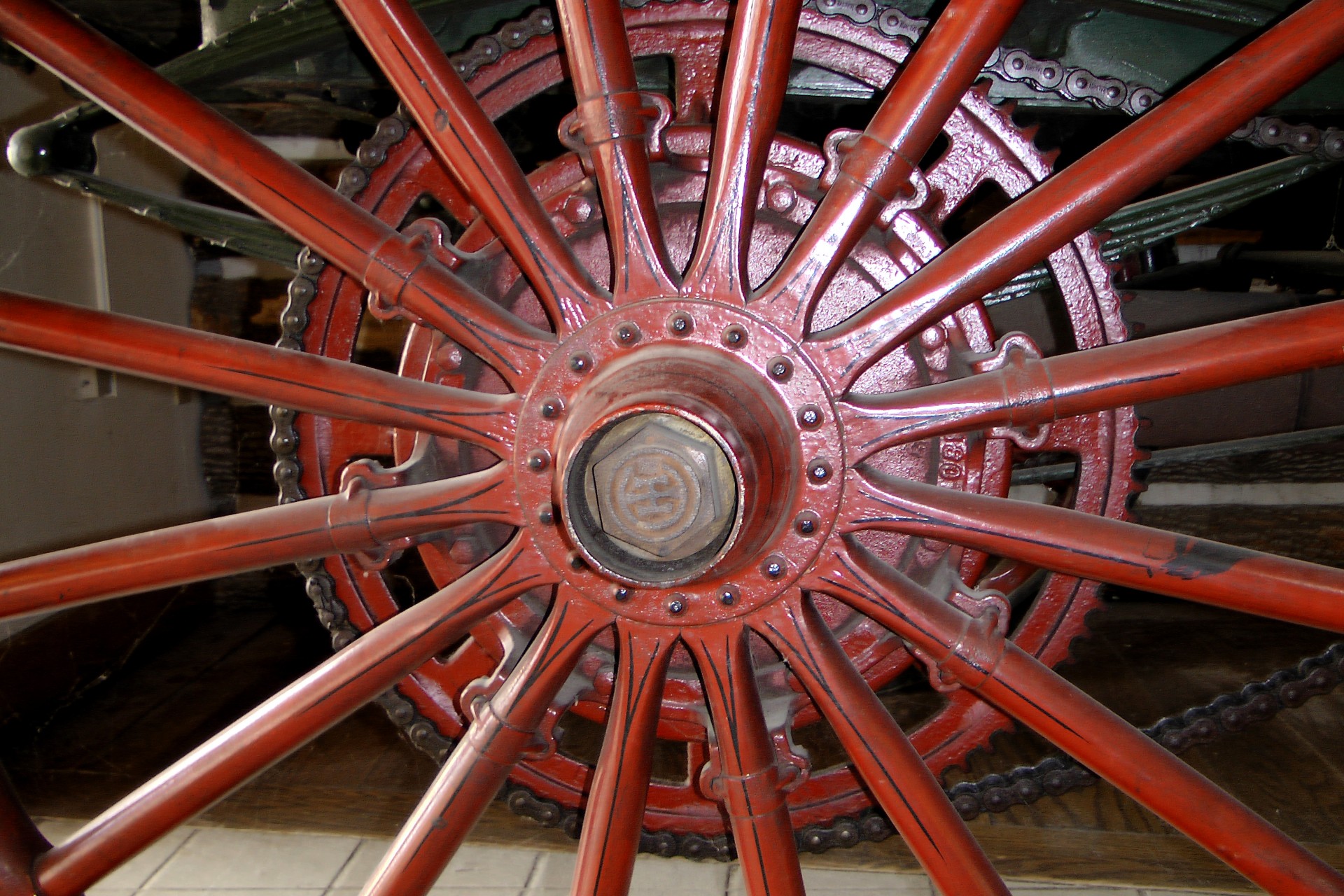 Old Carriage Wheel