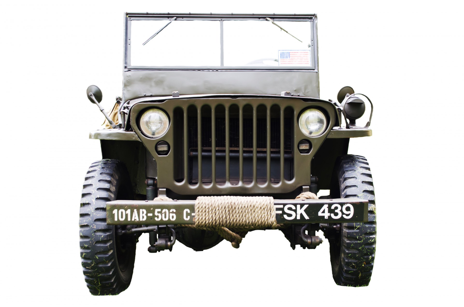 Old Us Army Jeep