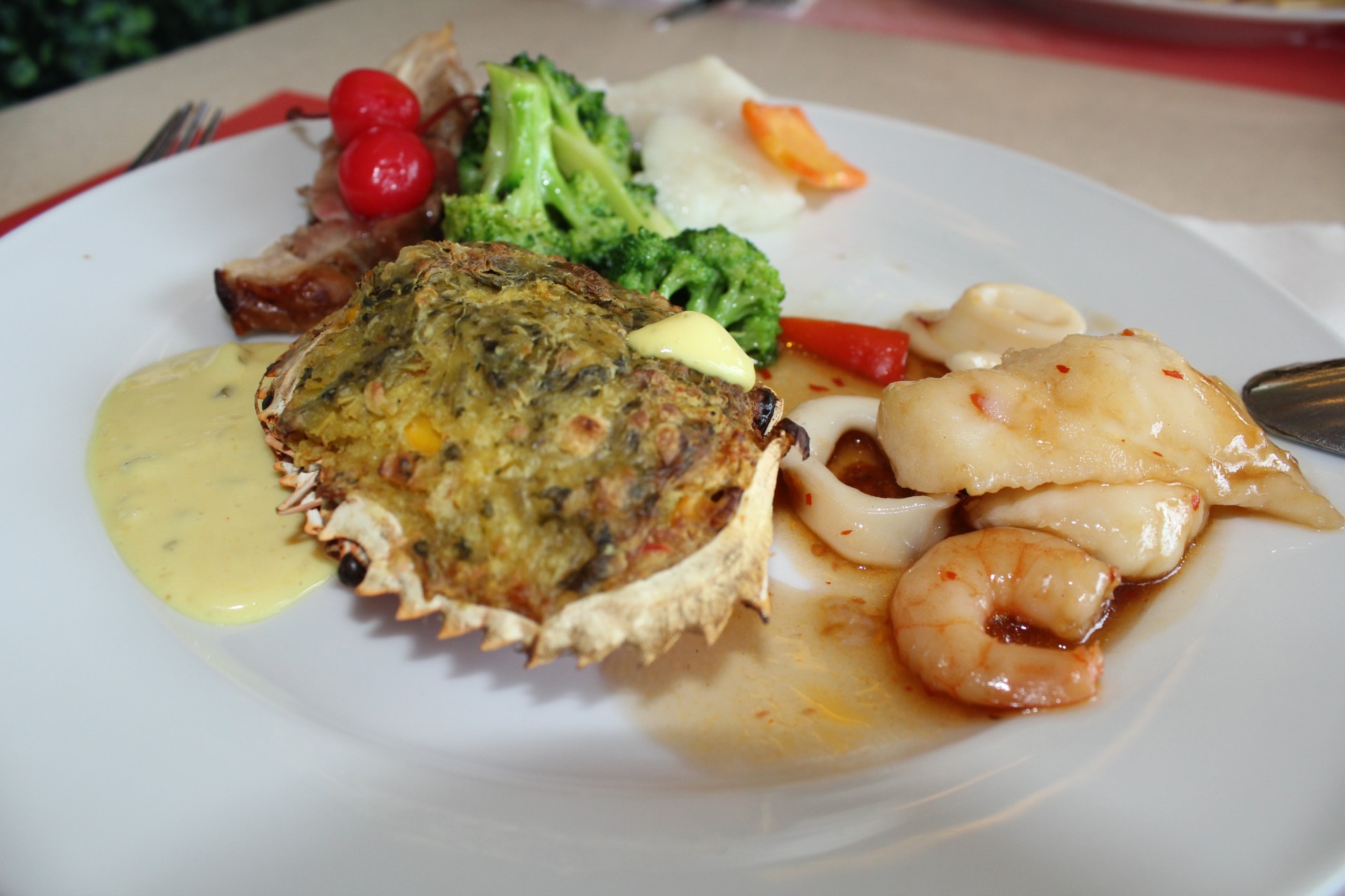 Sea Foods In Plate