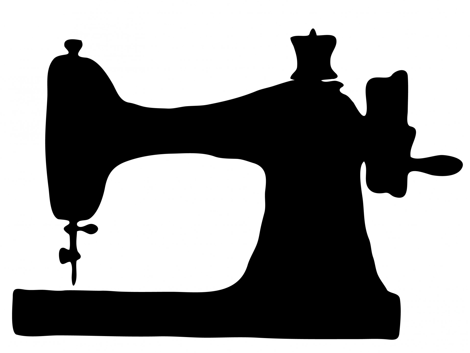 Vintage Sewing Machine Clipart