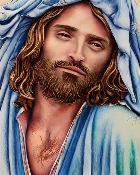 Ritratto di Gesù Immagine gratis - Public Domain Pictures
