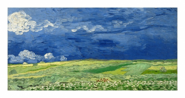 Arte del paesaggio di Van Gogh Immagine gratis - Public Domain Pictures