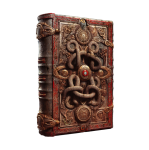 Old Thick Book With Symbols