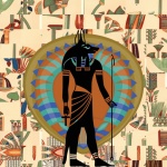 Ancient Egyptian Anubis God