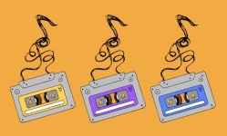 Audio Cassette, Music, Sketch