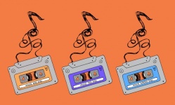 Audio Cassette, Music, Sketch