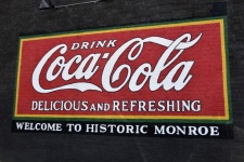 Coca-Cola Sign Background