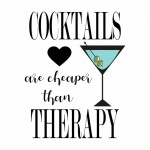 Cocktail Glass Motivational Poster
