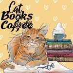 Coffee, Cat And Books