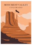 Colorado Monument Valley Poster