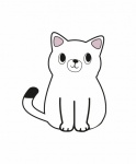 Cute Cat Cartoon Clipart