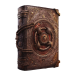 Thick Old Magical Grimoire