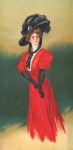 Edwardian Woman Vintage Fashion