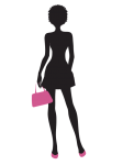 Fashion Model Silhouette Clipart