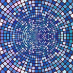 Geometric Mosaic Background