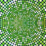 Geometric Mosaic Background