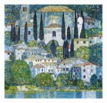 Gustav Klimt Landscape Art