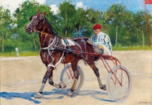 Horse Carriage Racing Vintage