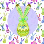 Rabbit Ears Easter Egg