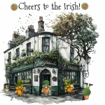 St. Patrick&039;s Day Irish Pub