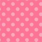 Pink Polka Dots Background