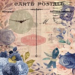 Vintage Post Card Montage