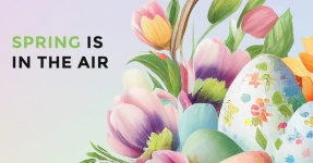 Easter Spring Poster
