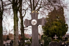 Cross, Tombstone, Cemetery