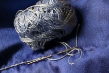 Light Blue Embroidery Thread