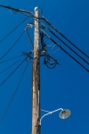 Messy Electrical Pole