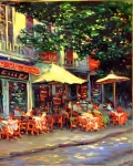 Outdoor Cafe Painting