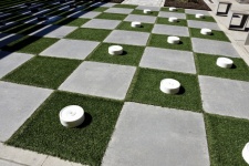 Outdoor Checker Game