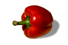 Red Bell Pepper, Fruit, Png