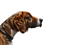 Pointer Dog Portrait Painting