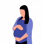 Pregnant Woman Graphic Design
