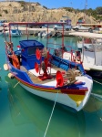 Small Colorful Fishing Boat