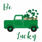 St Patrick&039;s Day Truck