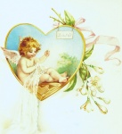Vintage Angel Cherub Illustration