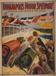 Vintage Racetrack Poster