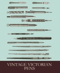 Vintage Victorian Pens, Pencils
