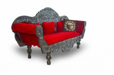 Upholstered Seat, Antique