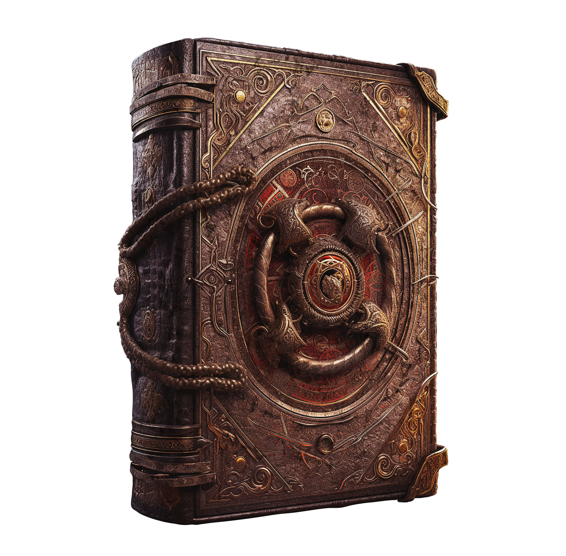 Thick Old Magical Grimoire