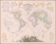1849 Map Of The World